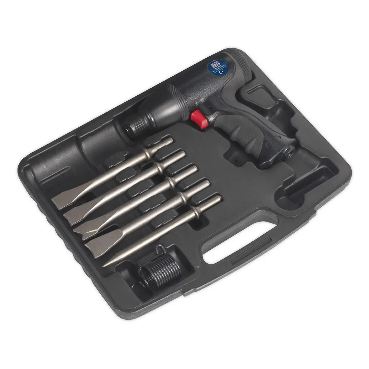 Sealey Premier Air Hammer Kit Composite Premier - Medium Stroke - Image 7
