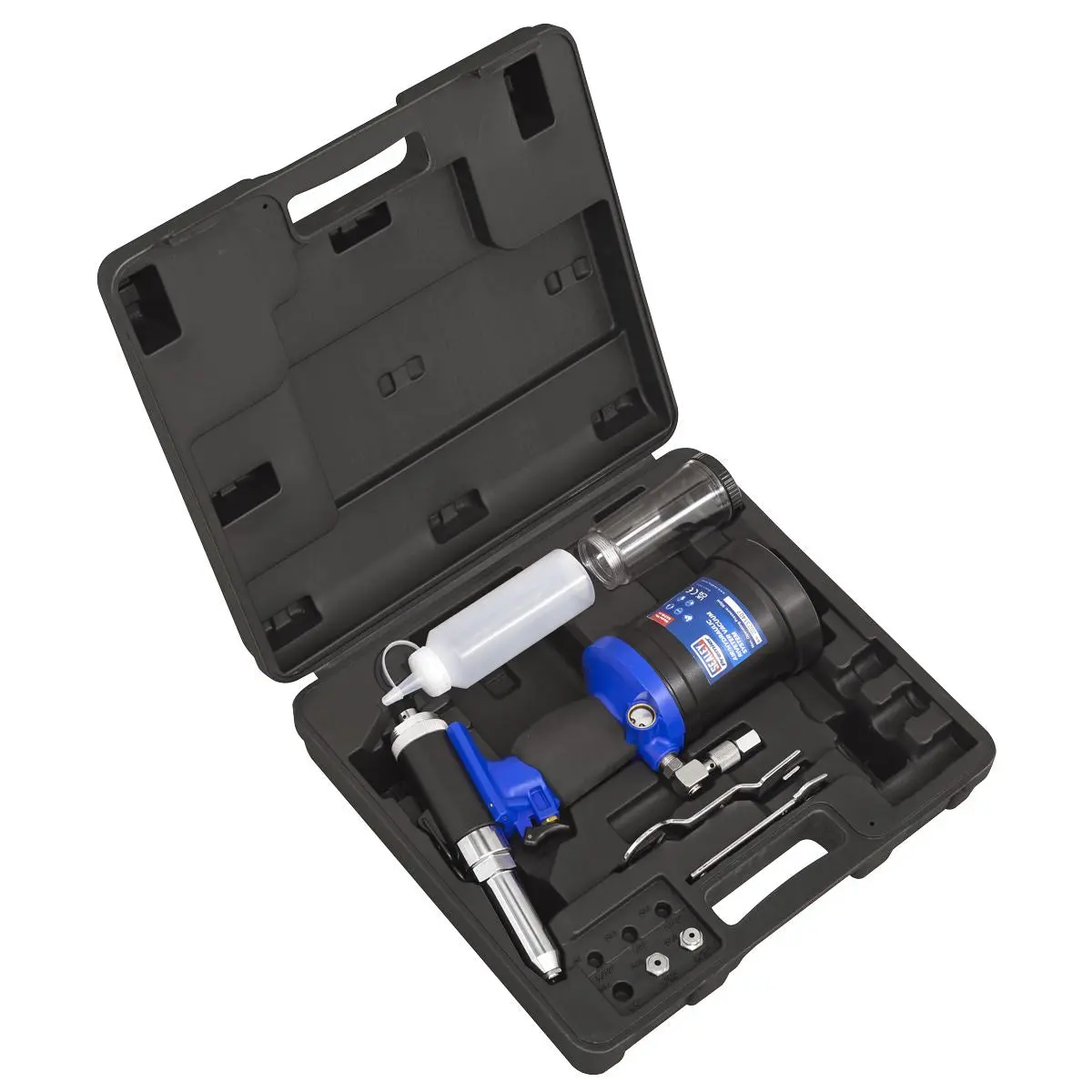 Sealey Premier Air/Hydraulic Riveter Heavy-Duty Vacuum System - Image 4