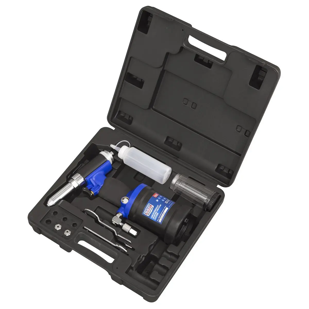 Sealey Premier Air/Hydraulic Riveter Heavy-Duty Vacuum System - Image 7