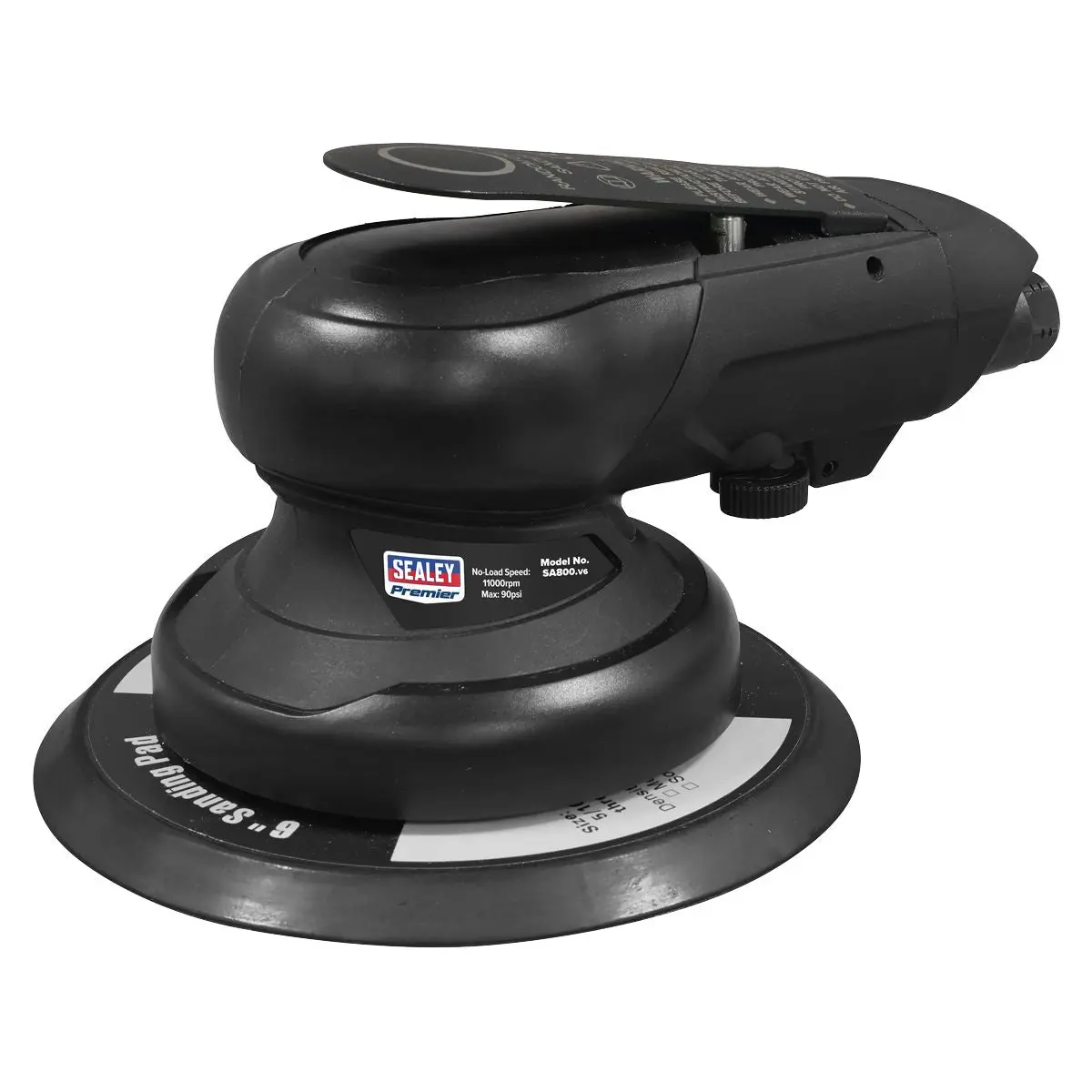 Sealey Premier Air Palm Orbital Sander Ø150mm