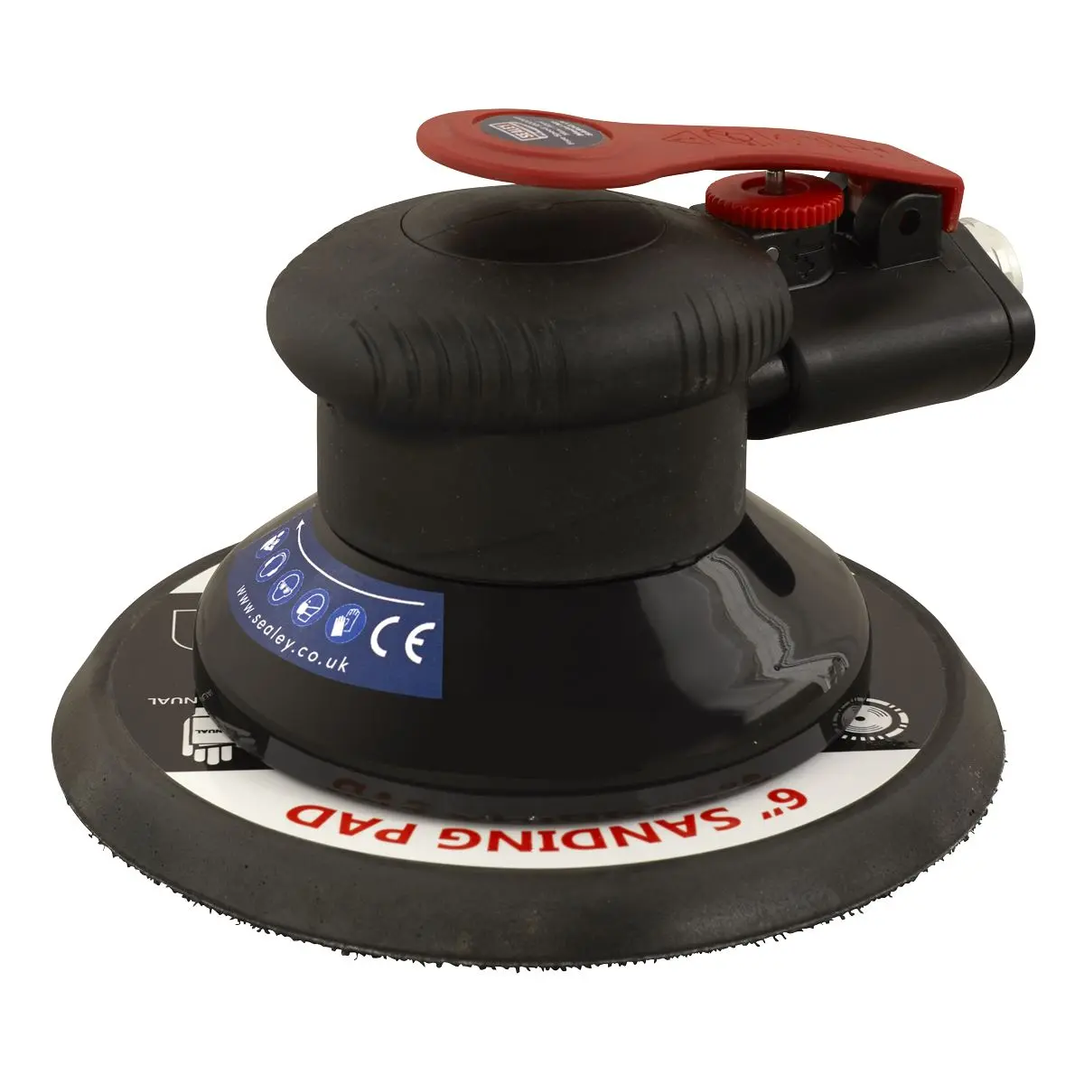 Sealey Premier Air Palm Orbital Sander Ø150mm - Image 2