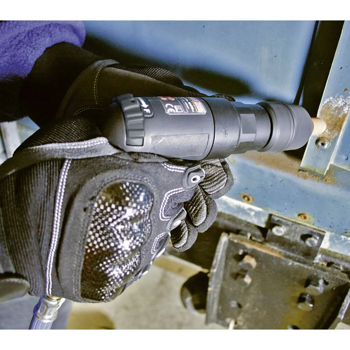 Sealey Premier Air Pistol Drill Ø10mm with Keyless Chuck Composite Reversible - Premier - Image 3