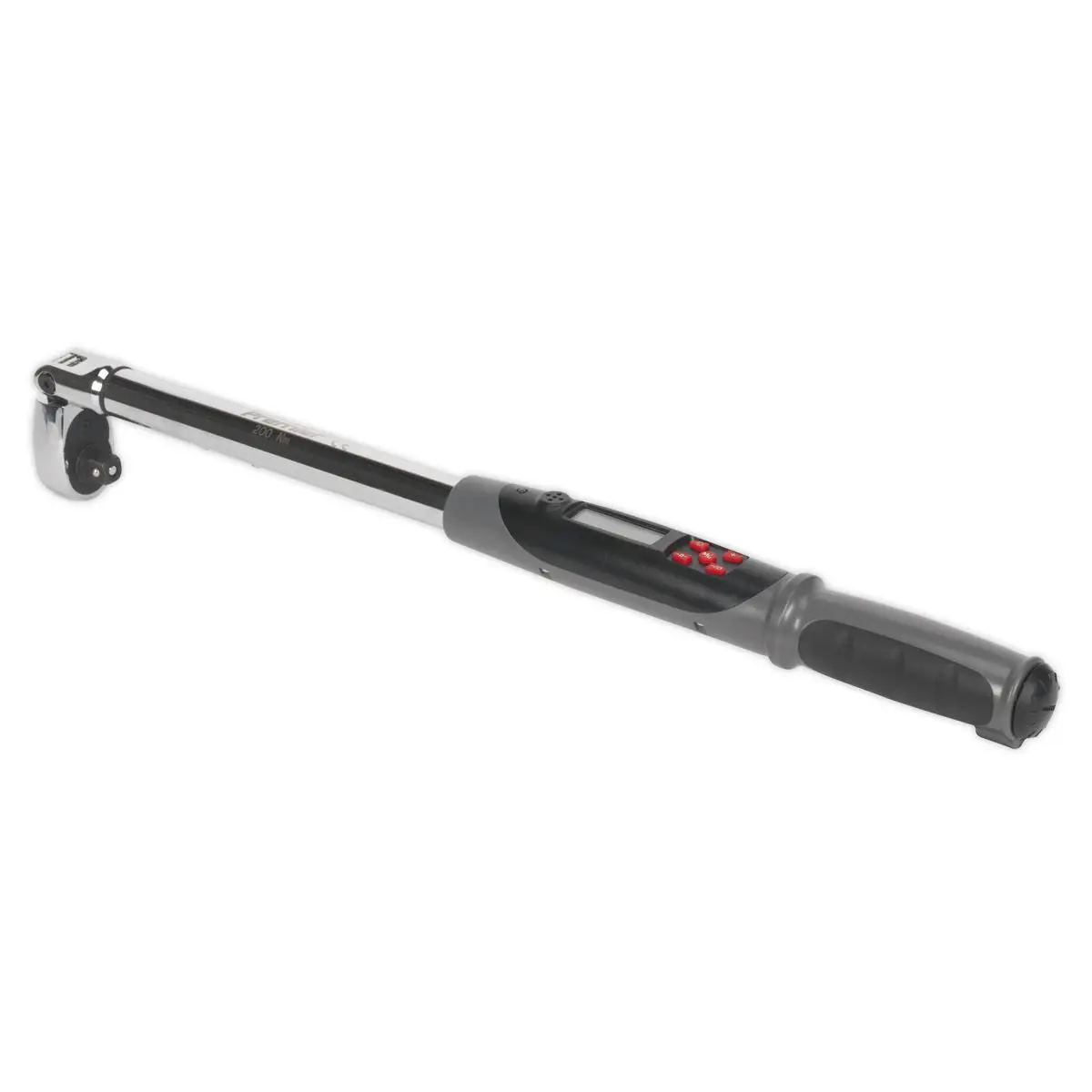 Sealey Premier Angle Torque Wrench Flexi-Head Digital 1/2"Sq Drive 20-200Nm(14.7-147.5lb.ft) - Image 2
