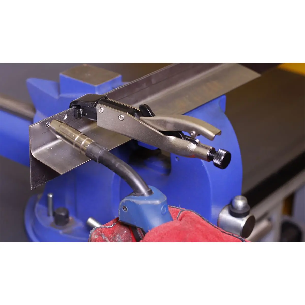Sealey Premier Axial Locking Grip 195mm L-Tip - Image 2