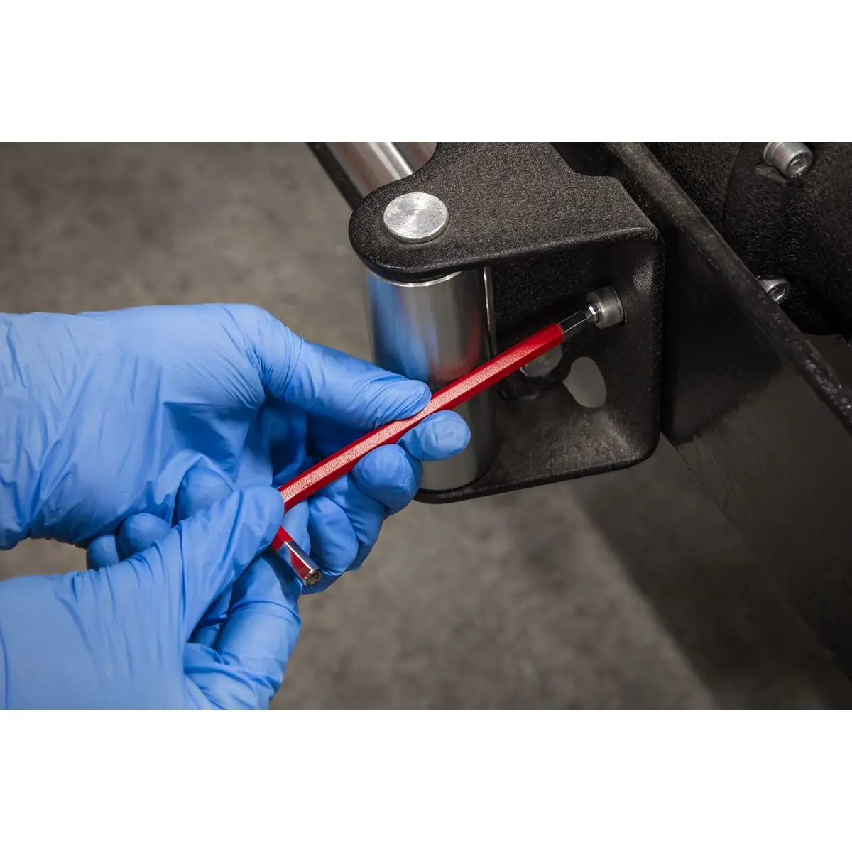 Sealey Premier Ball-End Hex Key Set 9pc Long Colour-Coded Imperial - Image 4