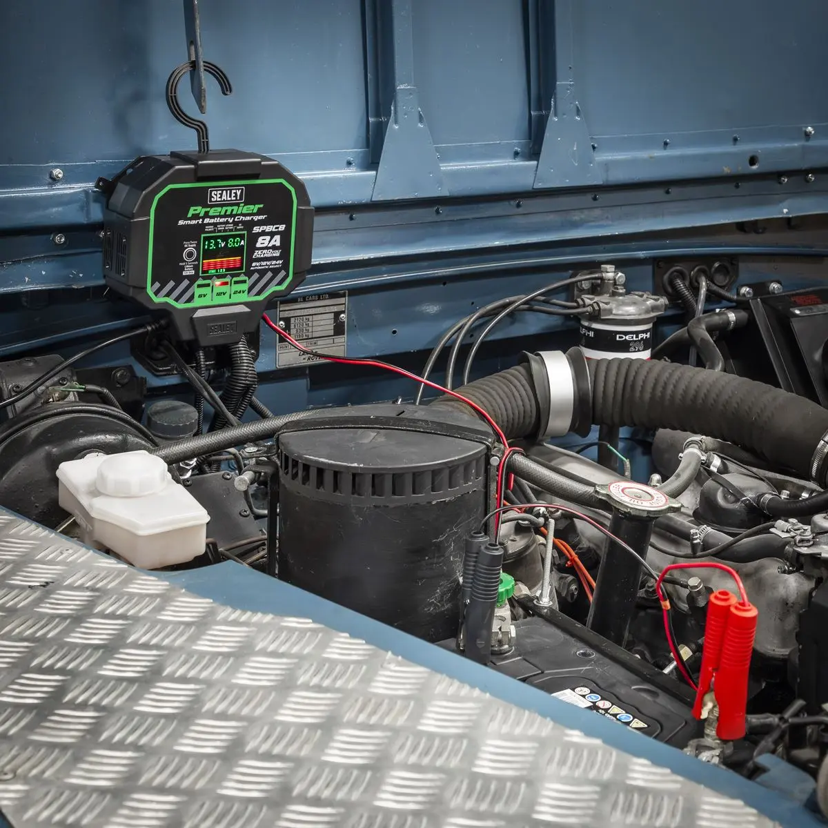 Sealey Premier Battery Maintainer Charger 8A Fully Automatic - Image 10