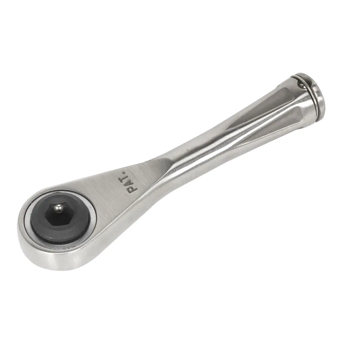 Sealey Premier Bit Driver Micro Ratchet 85mm 1/4" Hex Stainless Steel Screwdriver - Image 7