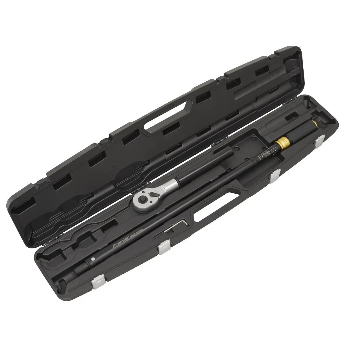 Sealey Premier Black Torque Wrench Micrometer 3/4"Sq Drive Calibrated 160-800Nm - Image 3