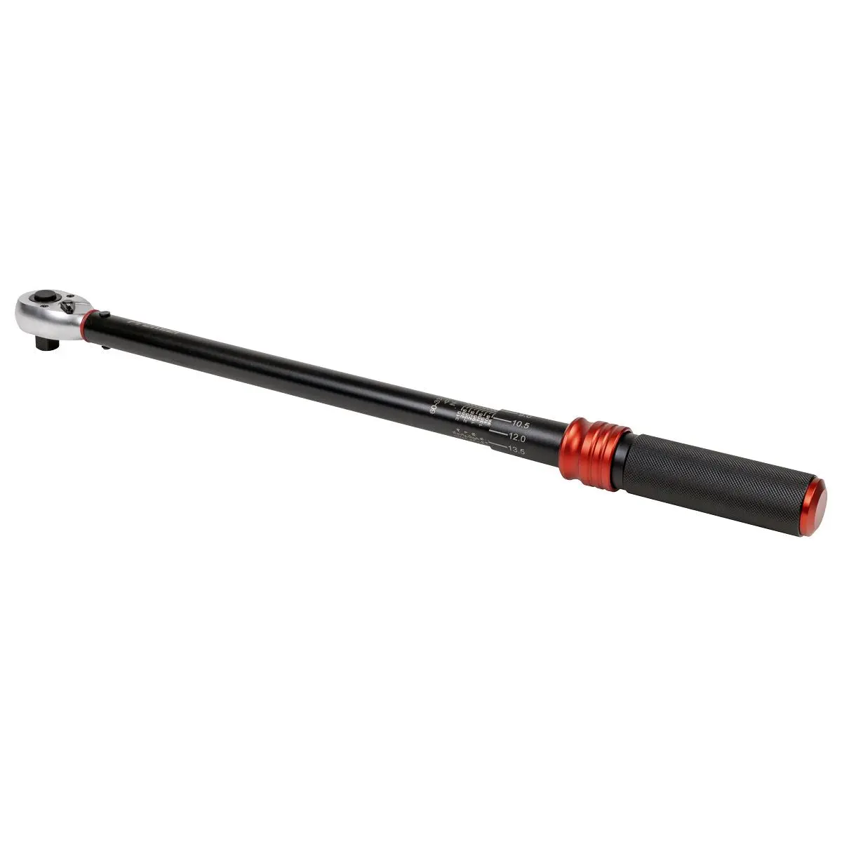 Sealey Premier Black Torque Wrench Micrometer 1/2"Sq Drive Calibrated 60-330Nm - Premier Black