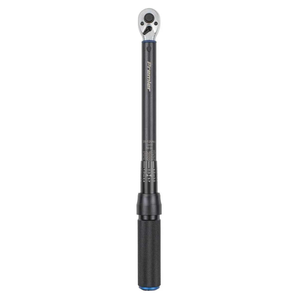 Sealey Premier Black Torque Wrench Micrometer Style 3/8"Sq Drive Calibrated 20-120Nm - Premier Black - Image 8