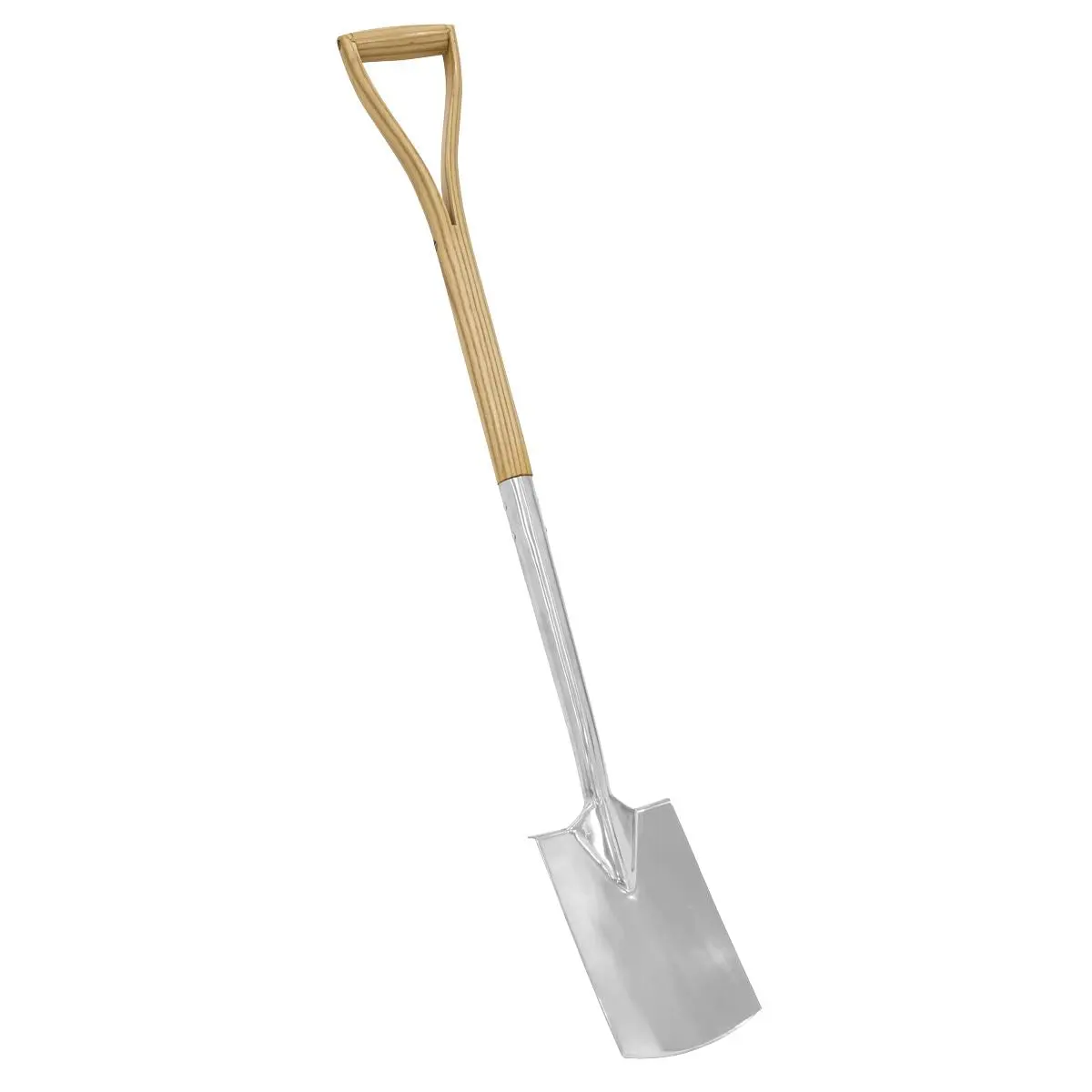 Sealey Premier Border Spade with Ash Y Handle & Stainless Steel Blade - Image 2