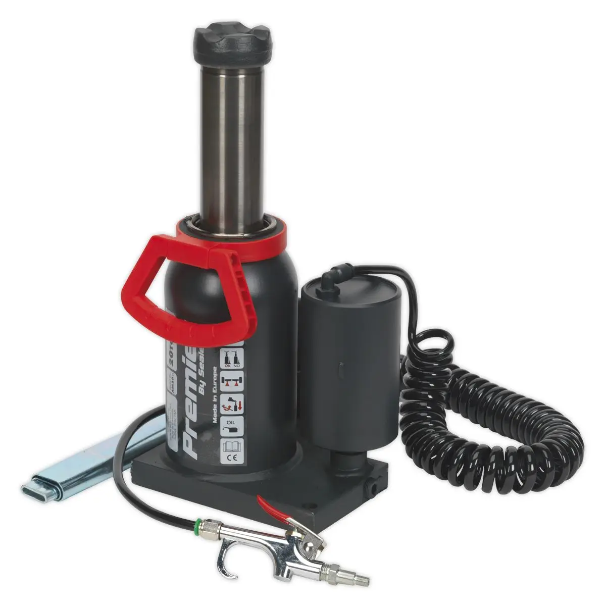 Sealey Premier Premier Manual/Air Hydraulic Bottle Jack 20 Tonne - Image 10