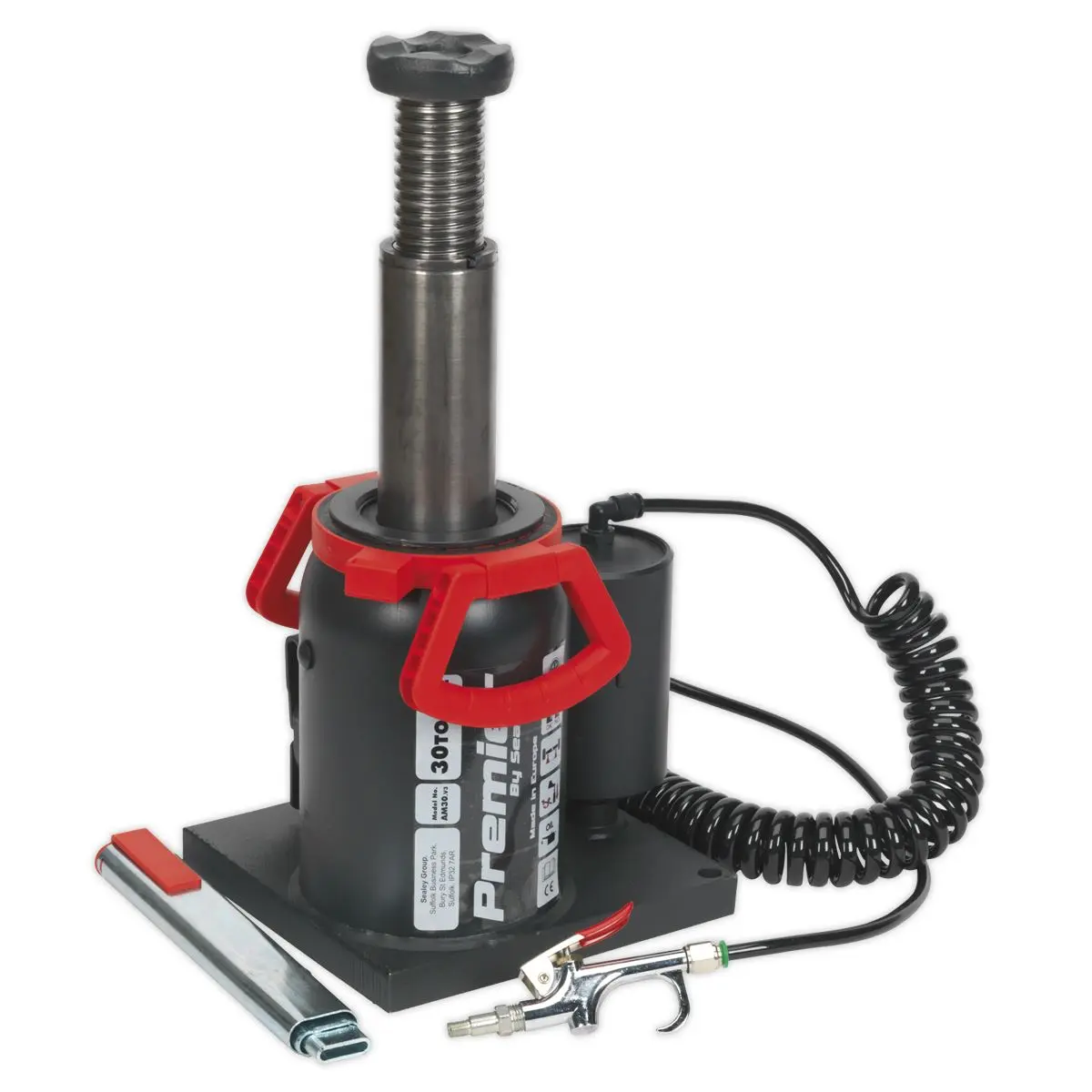 Sealey Premier Premier Manual/Air Hydraulic Bottle Jack 30 Tonne - Image 10