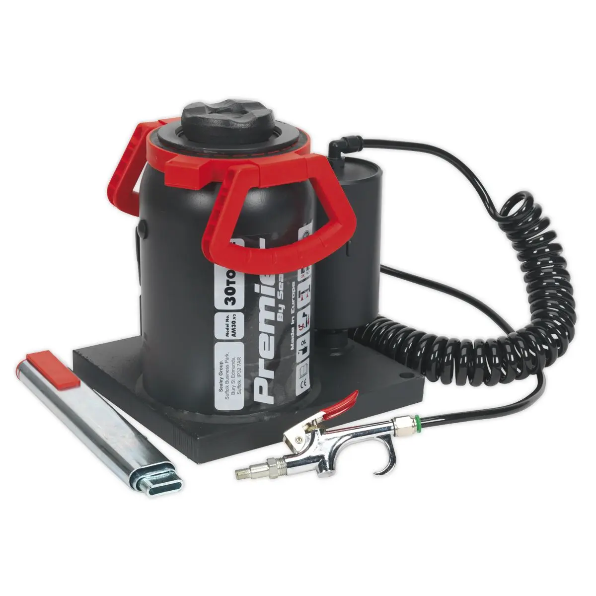 Sealey Premier Premier Manual/Air Hydraulic Bottle Jack 30 Tonne - Image 12
