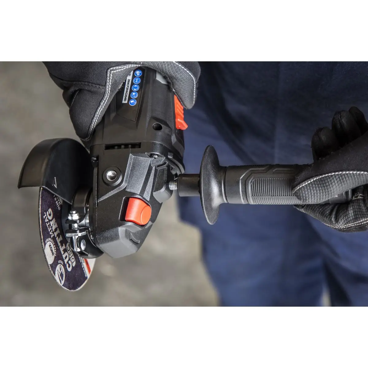 Sealey Premier Brushless Angle Grinder Ø115mm 20V SV20 Series - Body Only - Image 8
