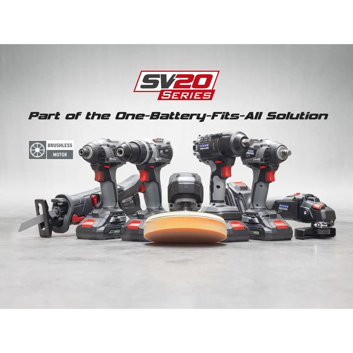 Sealey Premier Brushless Impact Driver Kit 1/4" Hex 20V 2Ah SV20 Series - Image 2