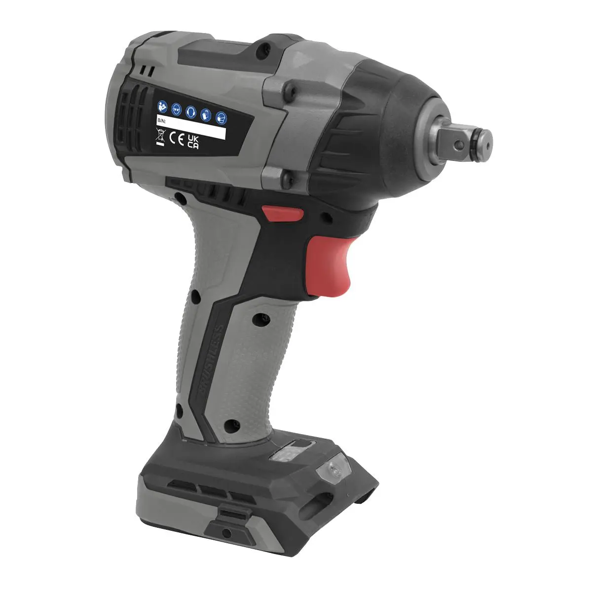 Sealey Premier Brushless Impact Wrench 20V 1/2"Sq - Body Only - Image 3