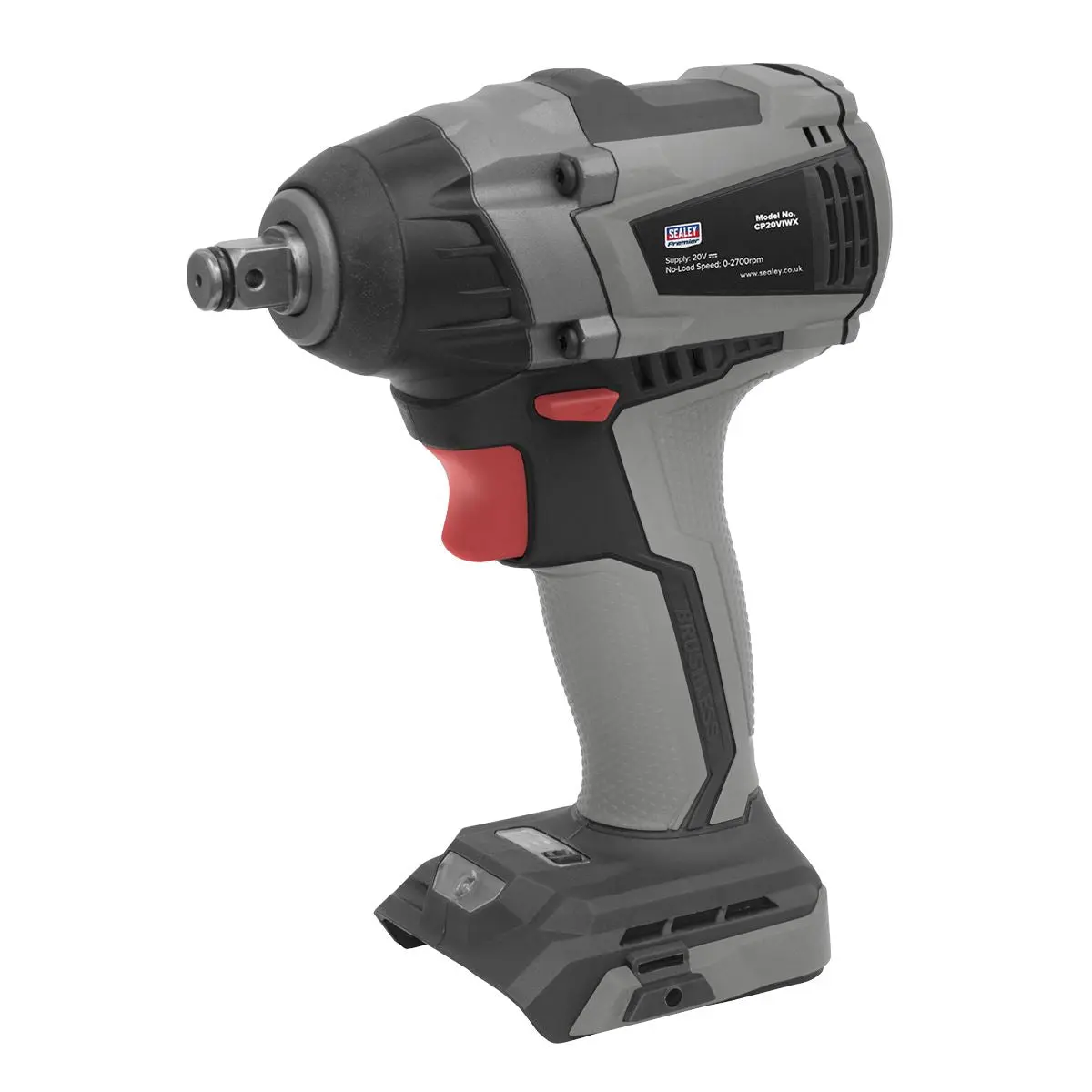 Sealey Premier Brushless Impact Wrench 20V 1/2"Sq - Body Only - Image 4