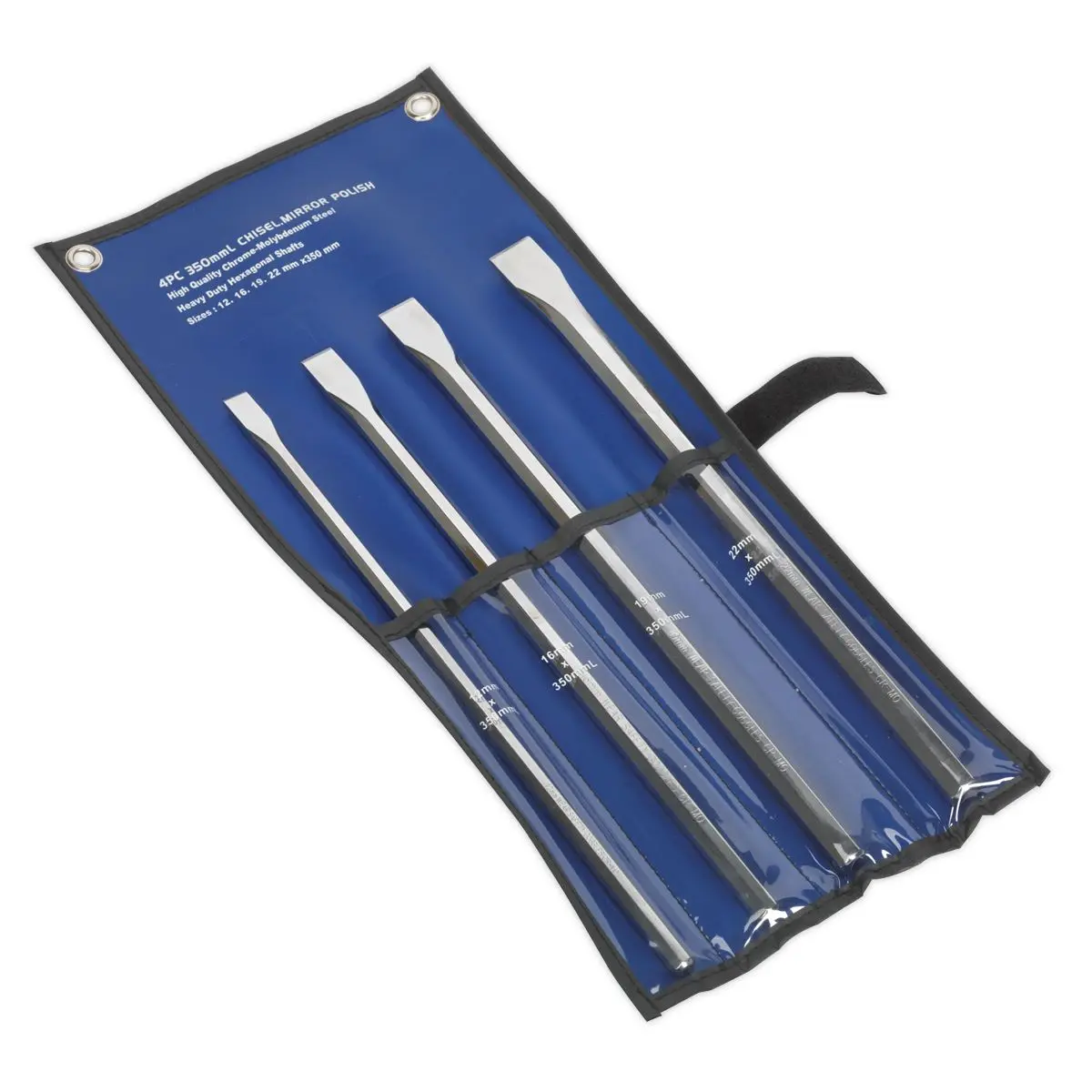 Sealey Premier Chisel Set 4pc Extra-Long - Image 3
