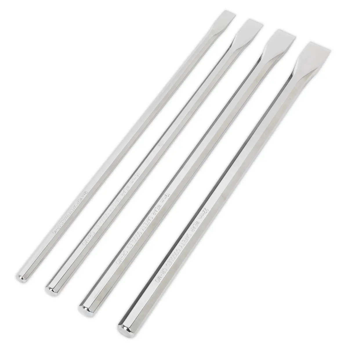 Sealey Premier Chisel Set 4pc Extra-Long - Image 5