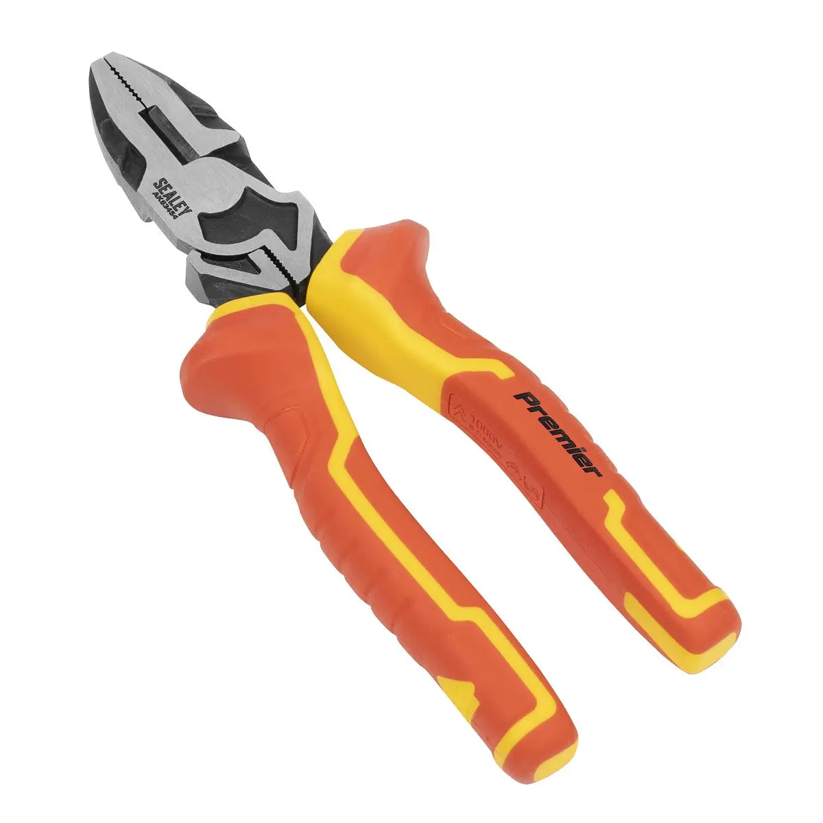 Sealey Premier High Leverage Combination Pliers 175mm - VDE Approved