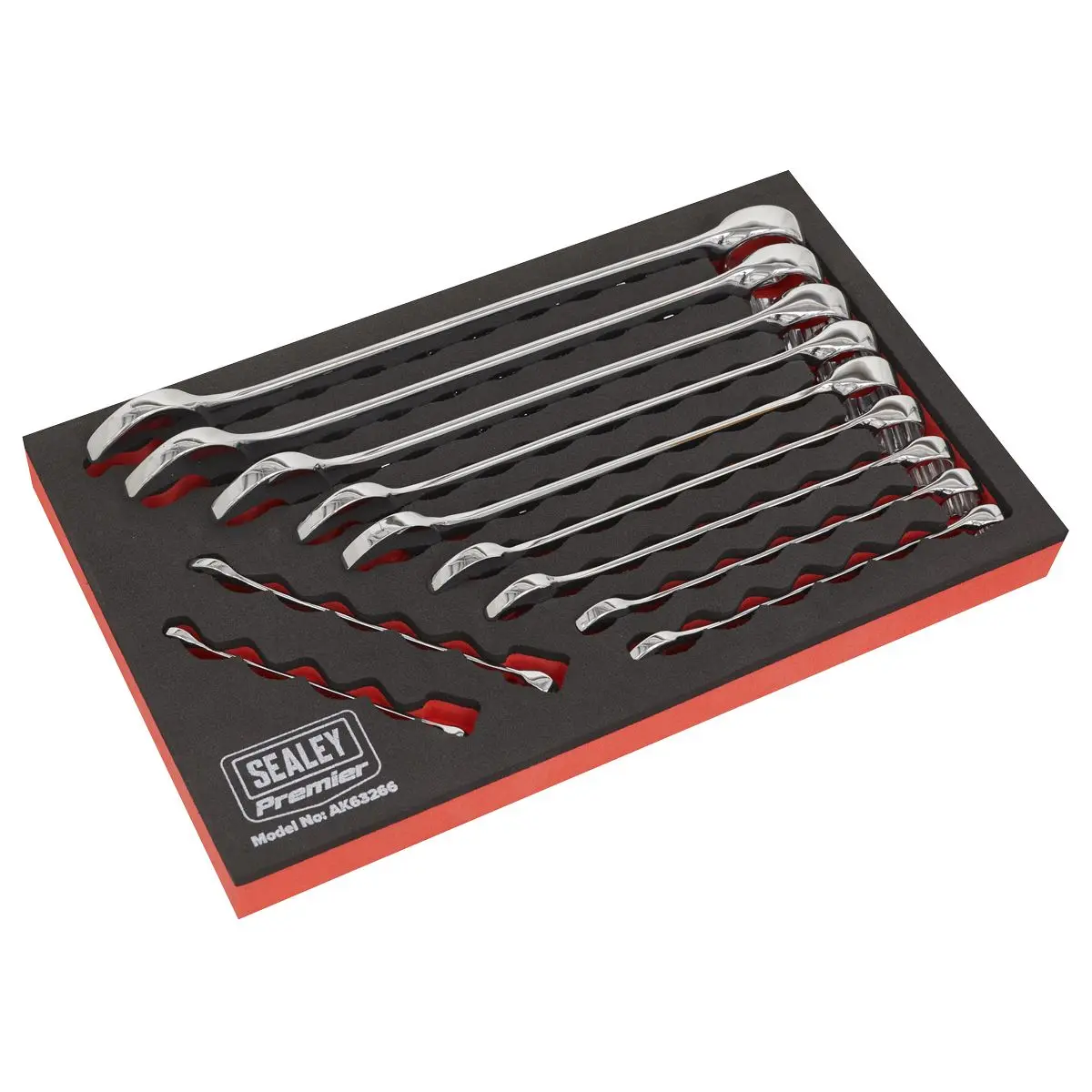 Sealey Premier Combination Spanner Set 11pc Imperial