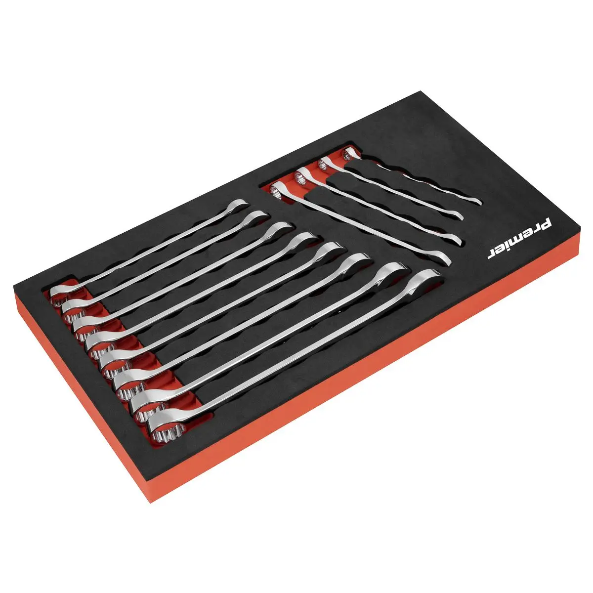 Sealey Premier Combination Spanner Set 12pc - Image 4