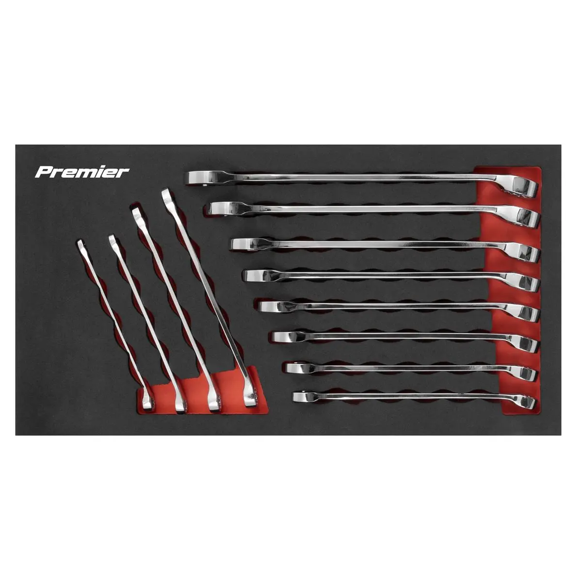 Sealey Premier Combination Spanner Set 12pc - Image 5
