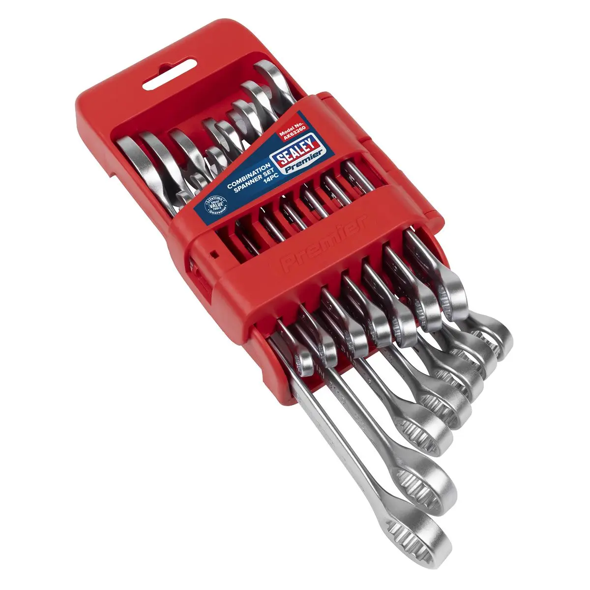Sealey Premier Combination Spanner Set 14pc