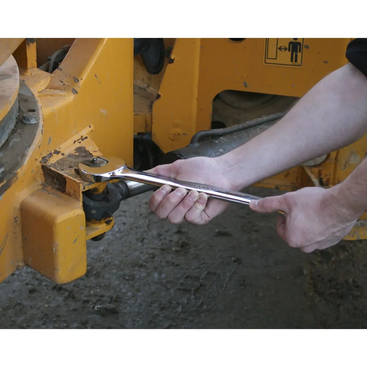 Sealey Premier Combination Spanner Set 6pc Super Jumbo Metric - Image 10