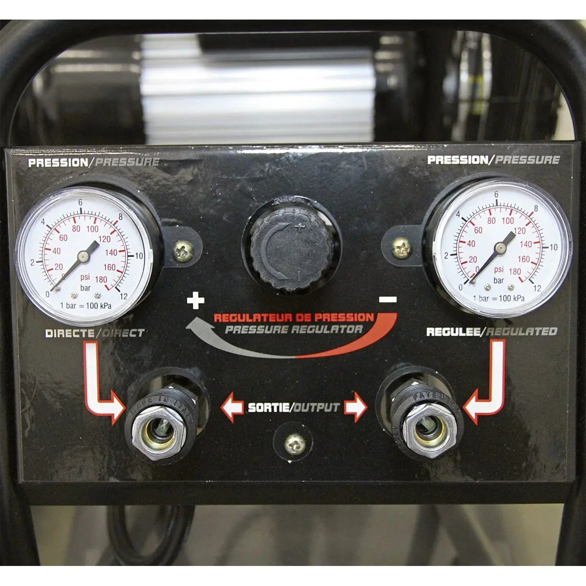 Sealey Premier Industrial Premier 100L Belt Drive Air Compressor with Front Control Panel 3hp - Image 7