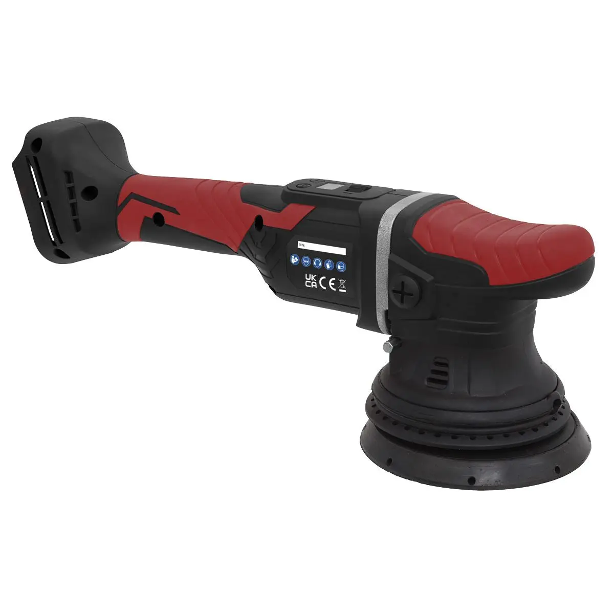 Sealey Premier Cordless Orbital Polisher Ø125mm 20V SV20 Series Lithium-ion - Body Only - Image 6