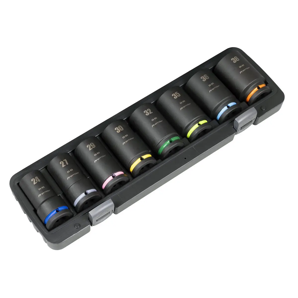 Sealey Premier Deep Impact Socket Set 3/4"Sq Drive 8pc - Image 3