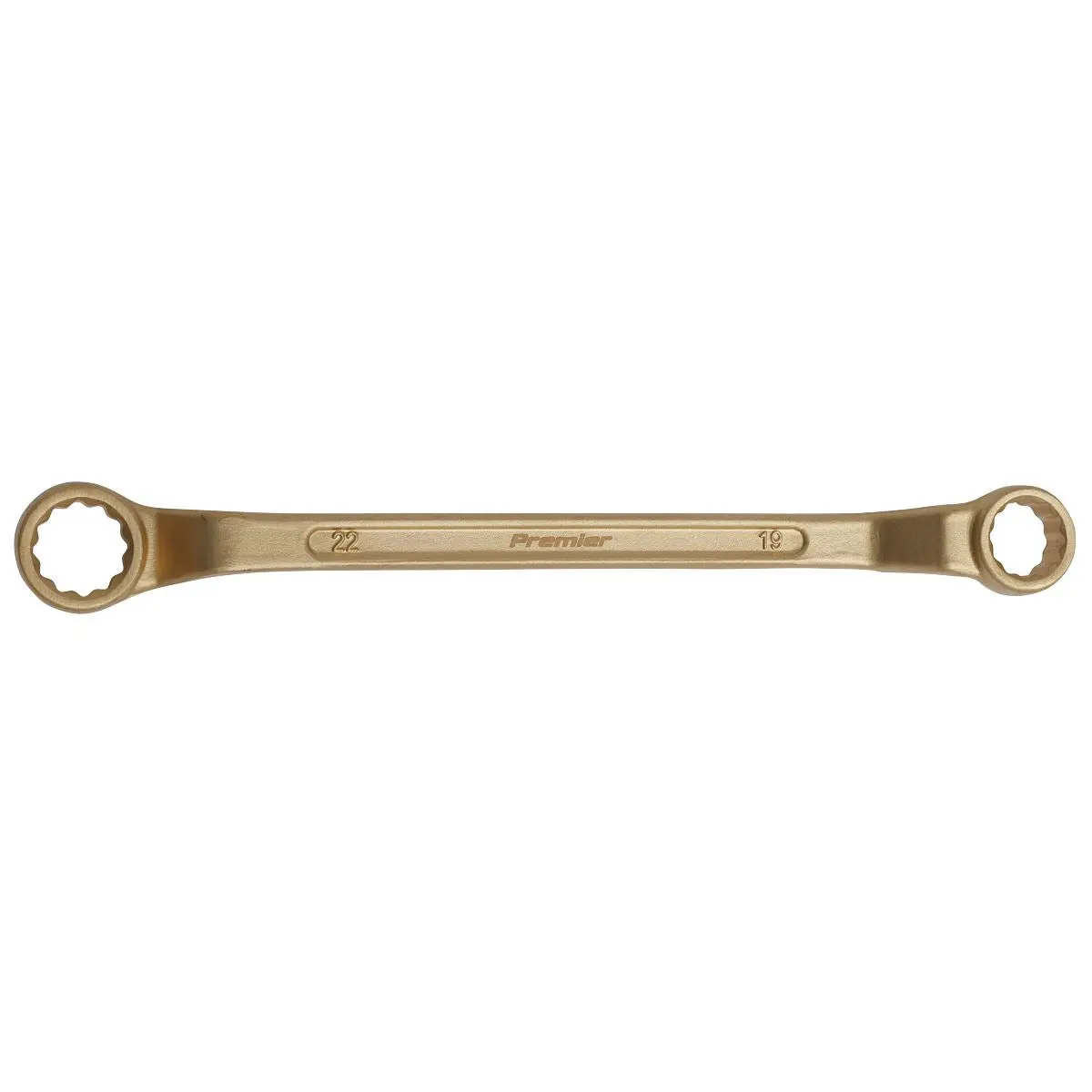 Sealey Premier Double End Ring Spanner Set 13pc 5.5-32mm - Non-Sparking - Image 2