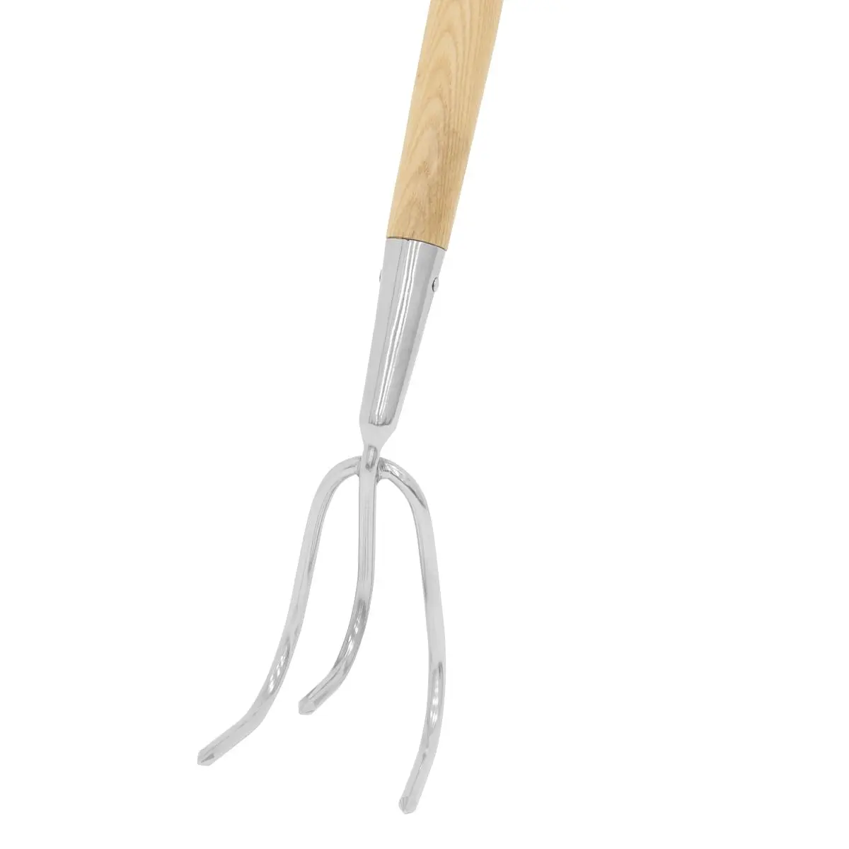 Sealey Premier Garden Cultivator with Ash Handle & Stainless Steel Tines - Image 4