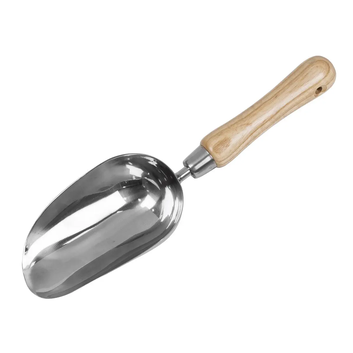Sealey Premier Garden Scoop with Ash Handle & Stainless Steel Head