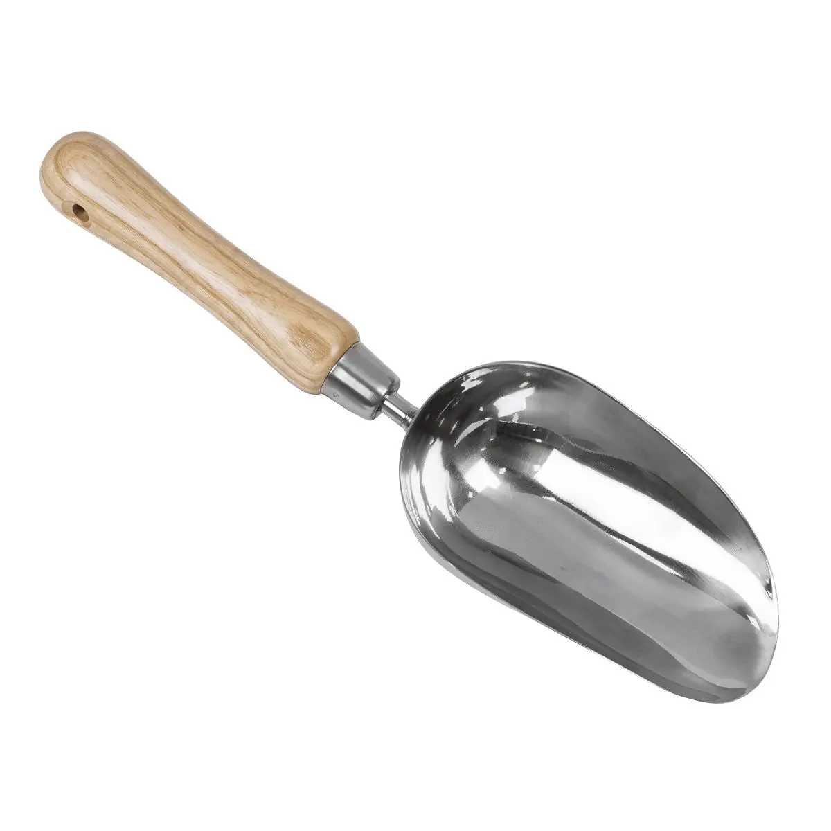 Sealey Premier Garden Scoop with Ash Handle & Stainless Steel Head - Image 2