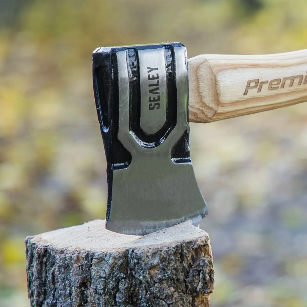 Sealey Premier Hand Axe 1.5lb Hickory Shaft - Image 5