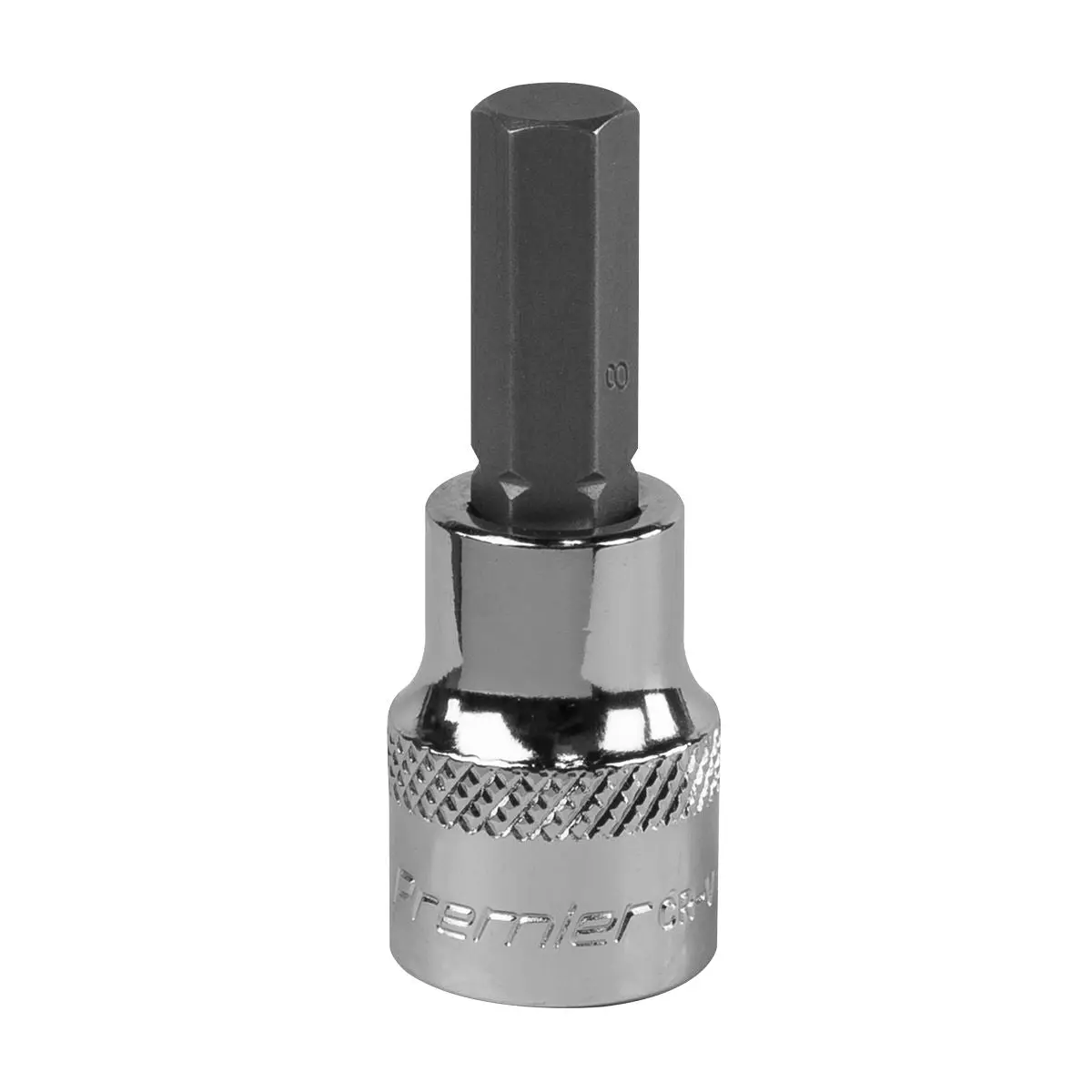 Sealey Premier Hex Socket Bit 8mm 3/8"Sq Drive
