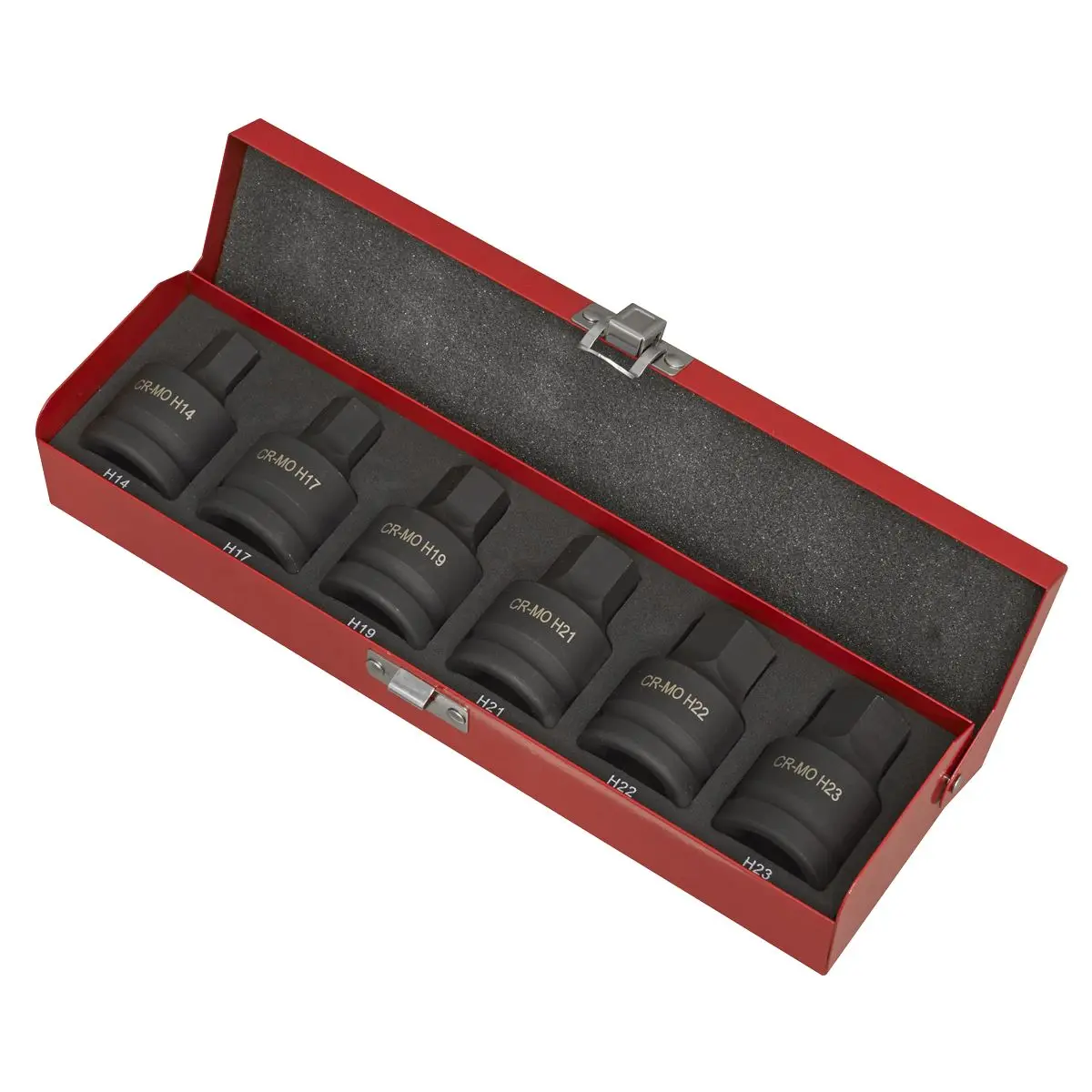 Sealey Premier Impact Hex Socket Bit Set 6pc 3/4"Sq Drive - Image 3
