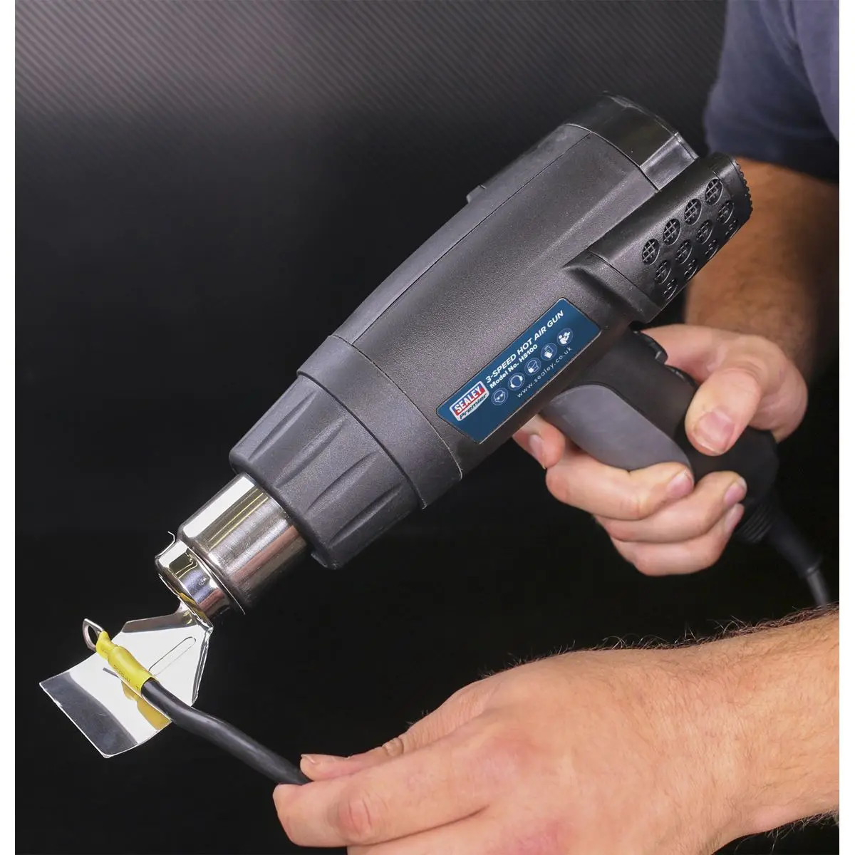 Sealey Premier Hot Air Gun 1800W 3-Speed 50/420/650ºC - Image 4