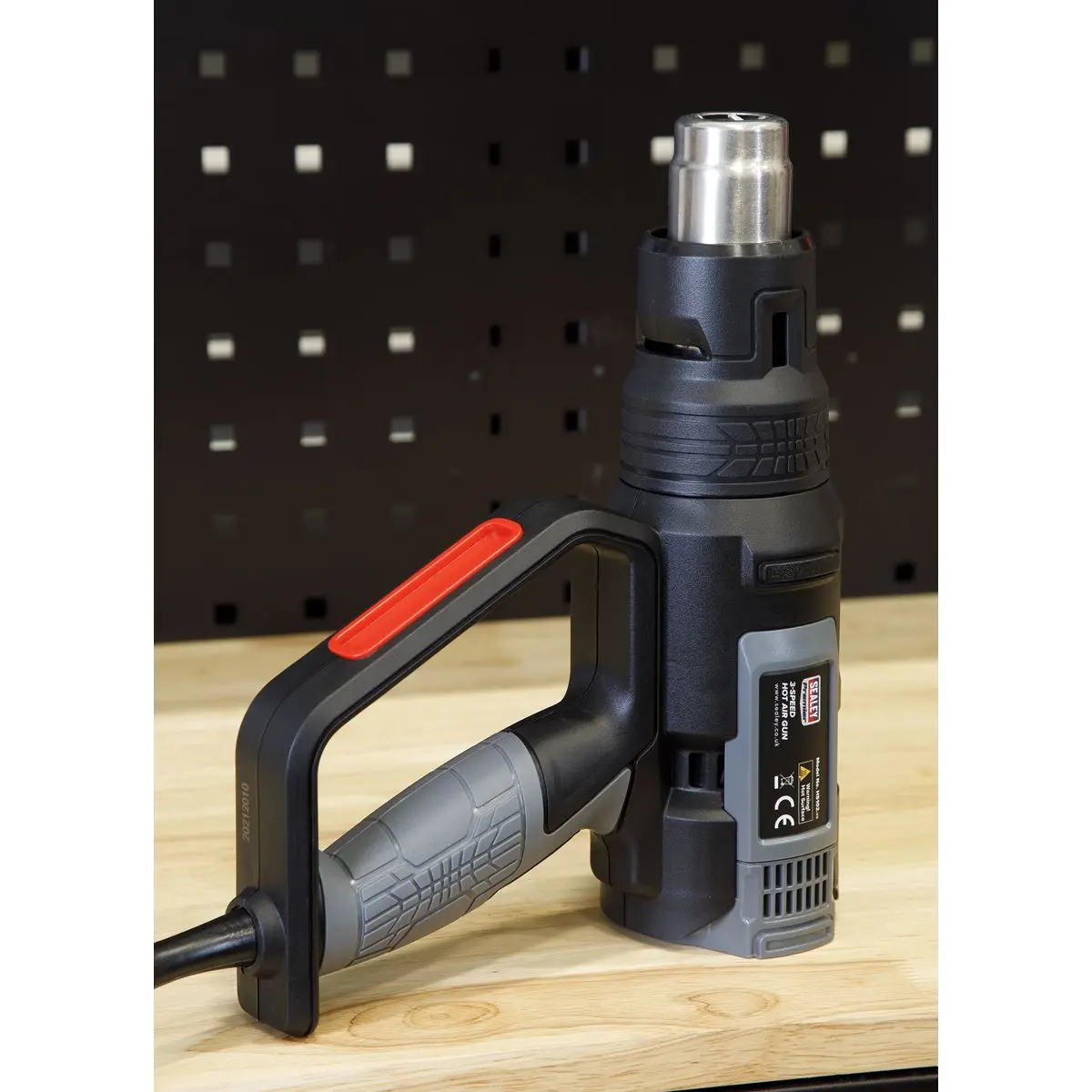 Sealey Premier Hot Air Gun 2000W 3-Speed 50-600°C Variable Heat - Image 2