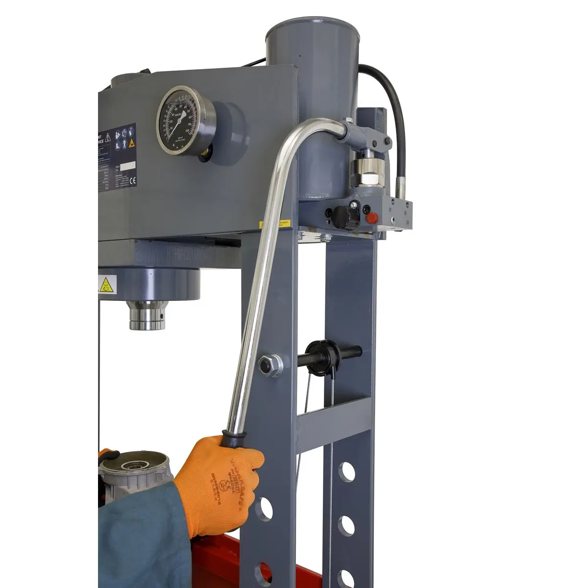 Sealey Premier Premier Hydraulic Floor Type Press 75 Tonne - Image 4