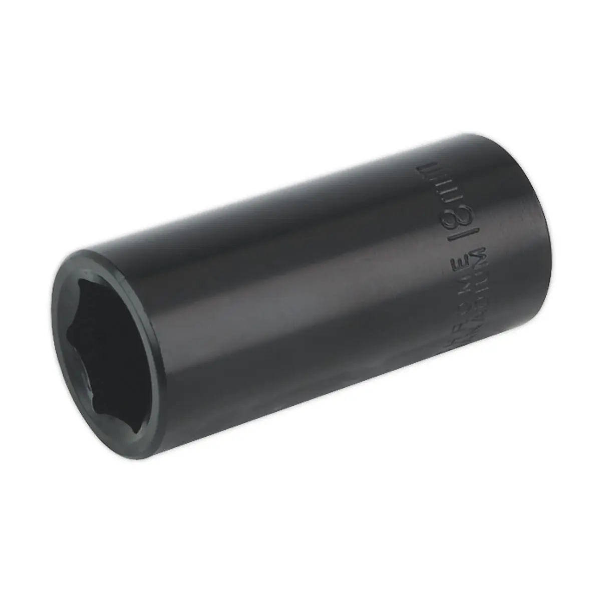 Sealey Premier Impact Socket 18mm Deep 3/8"Sq Drive