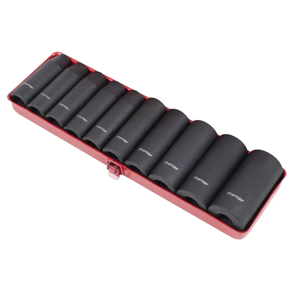 Sealey Premier Impact Socket Set 10pc 1/2"Sq Drive Deep Metric - Image 5