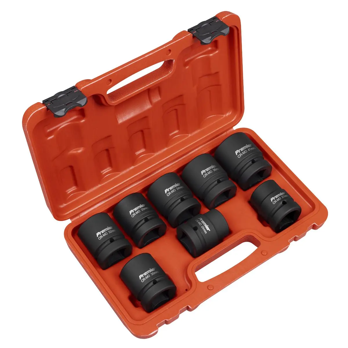 Sealey Premier Impact Socket Set 1"Sq Drive 8pc