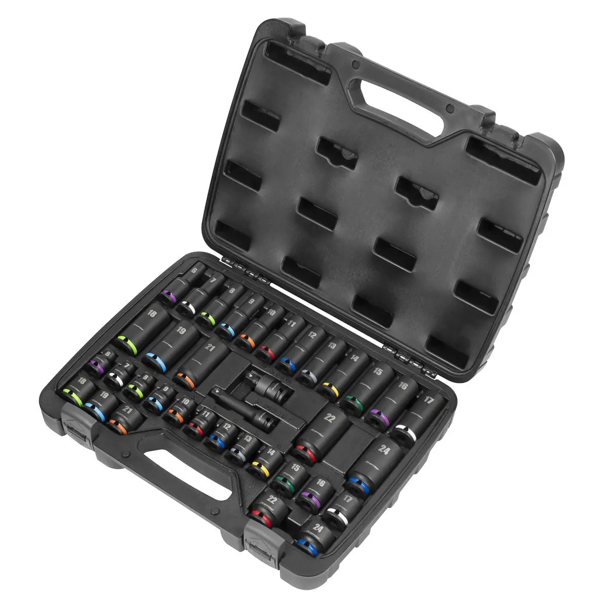 Sealey Premier Impact Socket Set 3/8"Sq Drive 36pc - Image 11