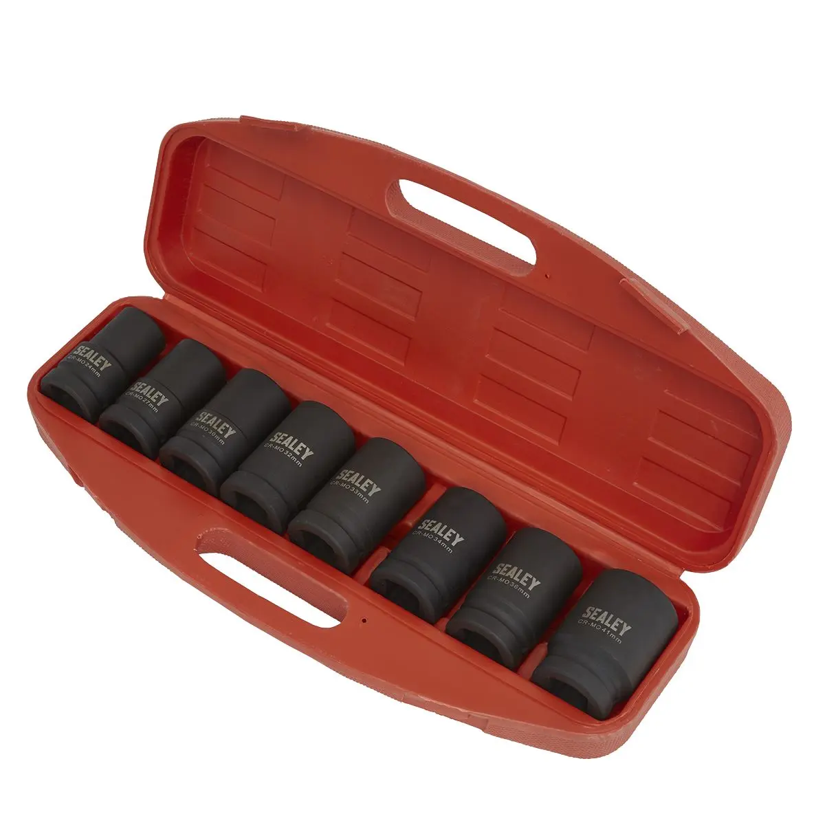 Sealey Premier Impact Socket Set 8pc Deep 1"Sq Drive - Metric - Image 2