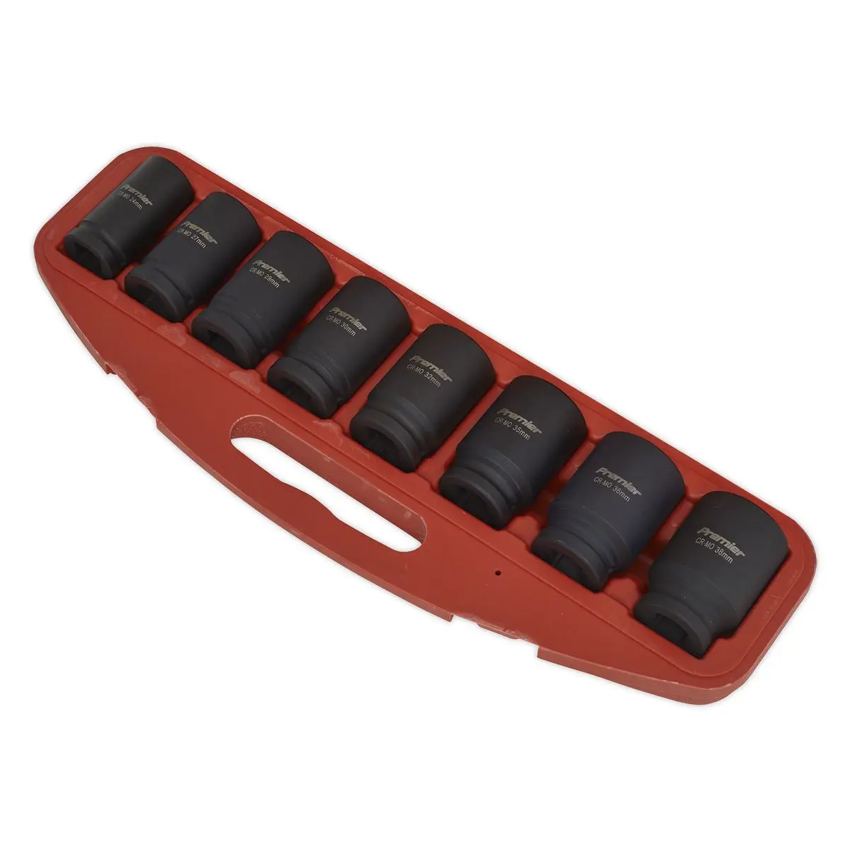 Sealey Premier Impact Socket Set 8pc Deep 3/4"Sq Drive Metric - Image 7