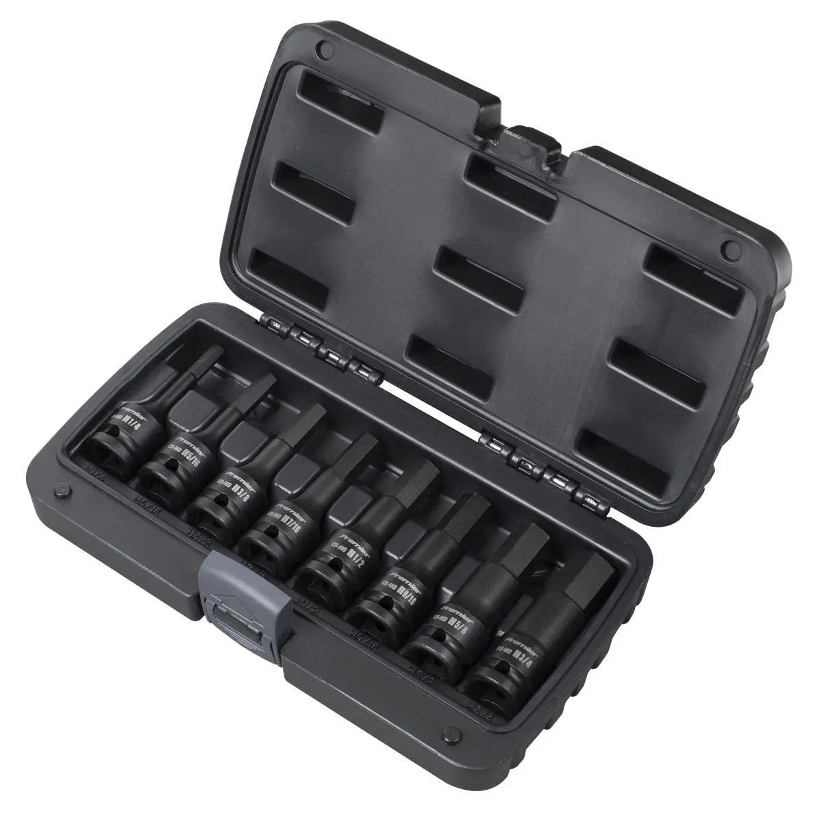 Sealey Premier Imperial Hex Impact Socket Bit Set 1/2"Sq Drive 8pc - Image 3